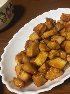 さつまいもの甘辛揚げ炒め-レシピのメイン写真