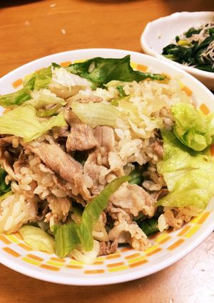 簡単 焼肉 レタスチャーハン-レシピのメイン写真