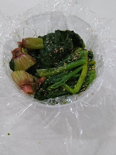 簡単レンジ⭐ほうれん草のだし煮-レシピのメイン写真