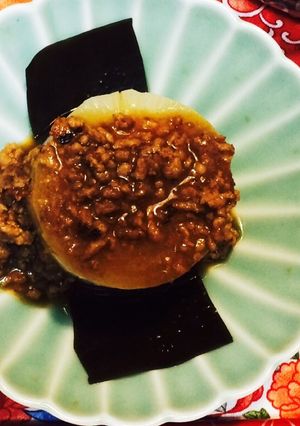 ふろふき大根肉みそ餡かけ-レシピのメイン写真