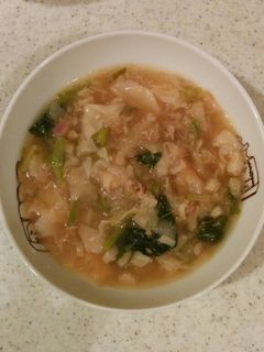 餃子 リメイク スープ-レシピのメイン写真