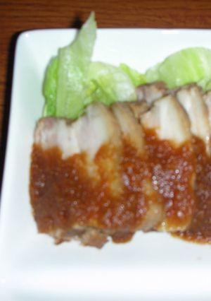 お砂糖控えめの柔らかりんご煮豚-レシピのメイン写真
