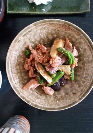 豚肉とナスとししとうのみそ炒め-レシピのメイン写真