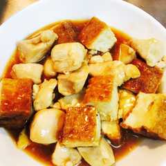 鶏肉と厚揚げの甘辛煮-レシピのメイン写真