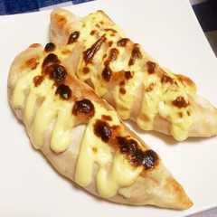 รูปของ 魚焼きグリルで！ささみのマヨチー焼き