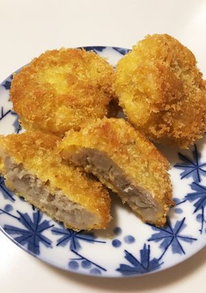 お弁当サイズ!シュウマイで簡単メンチカツ-レシピのメイン写真