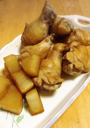 鶏手羽元と大根の甘酢煮-レシピのメイン写真