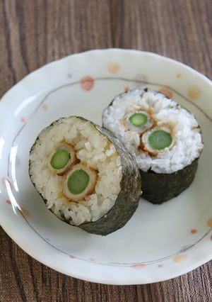 アスパラ肉巻き寿司-レシピのメイン写真