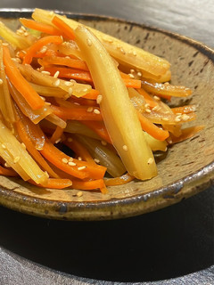 セロリとにんじんのきんぴら-レシピのメイン写真