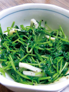 豆苗のナムル-レシピのメイン写真