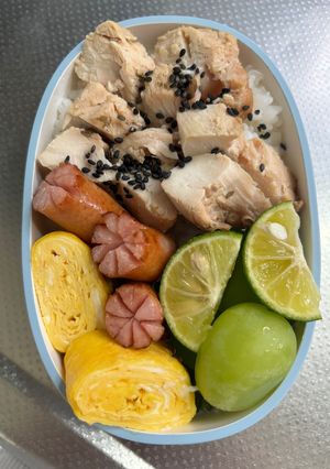 JK簡単お弁当2024/10/08-レシピのメイン写真