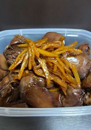鶏レバーのしっとり甘辛煮-レシピのメイン写真