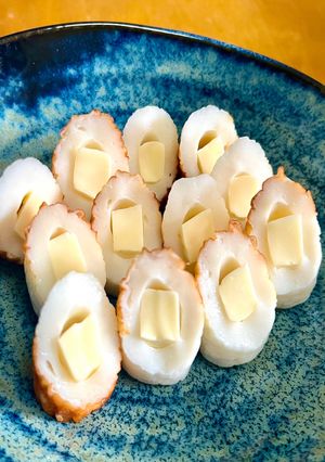 超簡単!ちくわのチーズ詰め♪-レシピのメイン写真