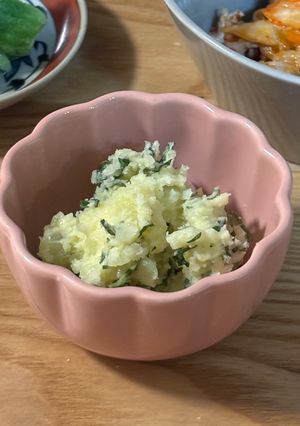 あと1品ほしいときに！大葉のポテサラ⭐︎-レシピのメイン写真