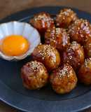 えのきたけと鶏ひき肉のつくね
