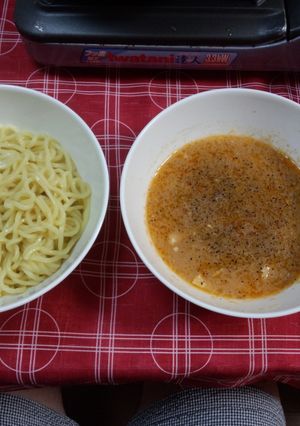 我が家の坦々つけめん-レシピのメイン写真