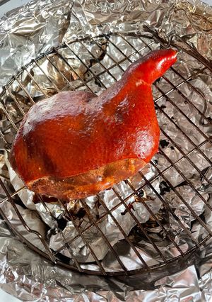 骨付き鶏もも肉の燻製【2回目の時の為の覚え書き】-レシピのメイン写真