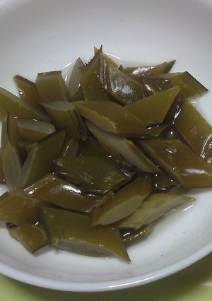 生茎わかめのカンタン酢（レモン）漬け-レシピのメイン写真