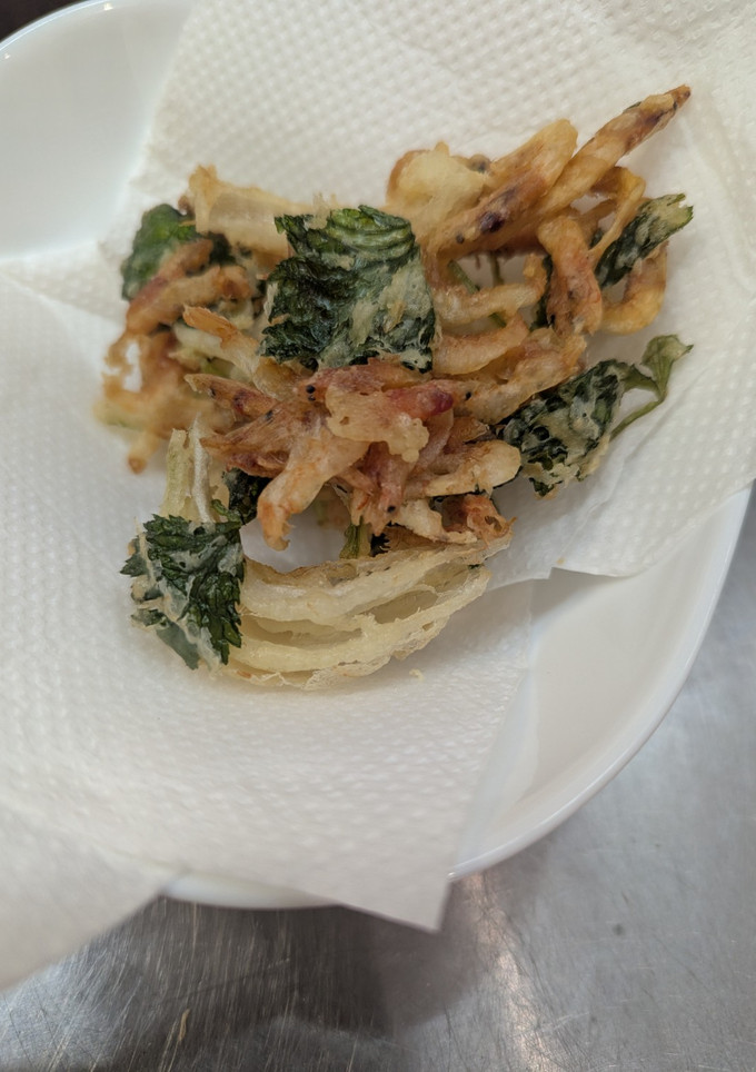 新たまと桜えびのかき揚げ-レシピのメイン写真