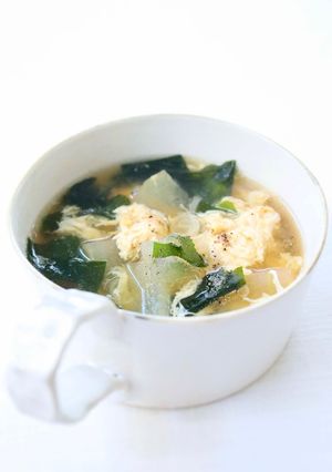 トロッと柔らか【冬瓜と卵の中華スープ】-レシピのメイン写真