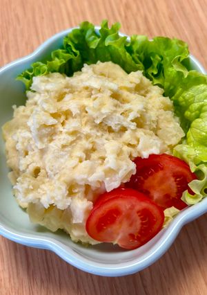 たくあん入りポテサラ-レシピのメイン写真