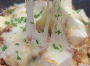簡単ワンパン 豆腐ミートグラタン-レシピのメイン写真