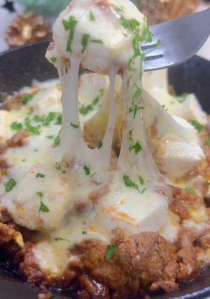 簡単ワンパン 豆腐ミートグラタン-レシピのメイン写真
