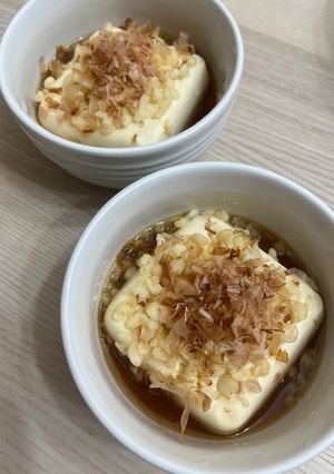 レンチンで揚げ出し豆腐風-レシピのメイン写真