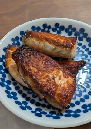 下味冷凍サーモン味噌マヨ-レシピのメイン写真