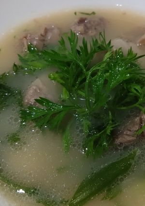 牛すじ肉でコムタンスープ-レシピのメイン写真