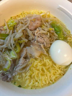 【袋麺レンチン】サッポロ一番塩ラーメン-レシピのメイン写真
