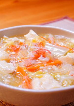 ズワイ蟹と豆腐のうま煮-レシピのメイン写真