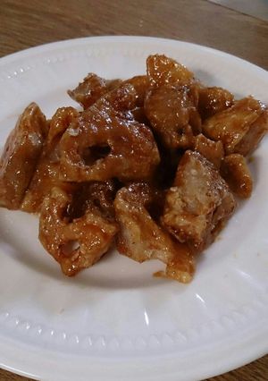 れんこん 甘辛揚げ-レシピのメイン写真