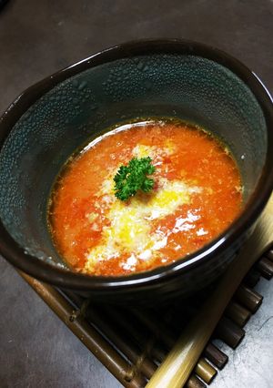 丸ごとトマトスープ-レシピのメイン写真