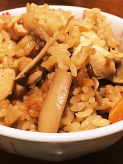 きのこの炊き込みご飯-レシピのメイン写真