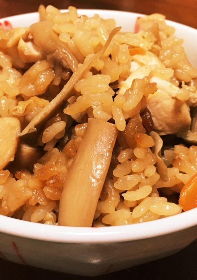 きのこの炊き込みご飯-レシピのメイン写真