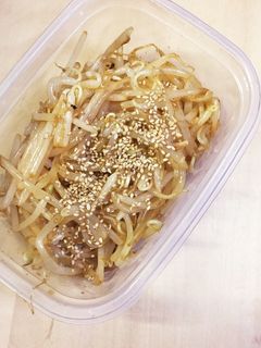 【超簡単】ピリ辛もやしのナムル-レシピのメイン写真