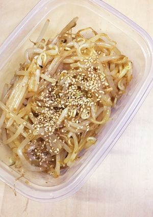 【超簡単】ピリ辛もやしのナムル-レシピのメイン写真