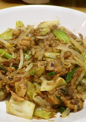 さば缶野菜炒め（みそ味）-レシピのメイン写真
