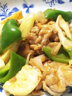 豚肉と長芋のピリ辛炒め-レシピのメイン写真