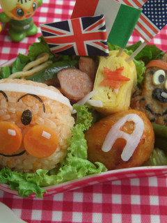 アンパンマン 運動会のキャラ弁-レシピのメイン写真