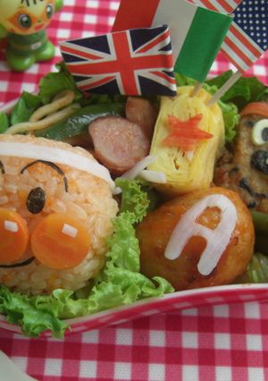 アンパンマン　運動会のキャラ弁-レシピのメイン写真