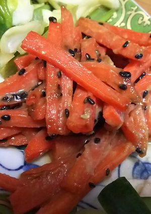 止まらない！人参の味噌きんぴら☆-レシピのメイン写真