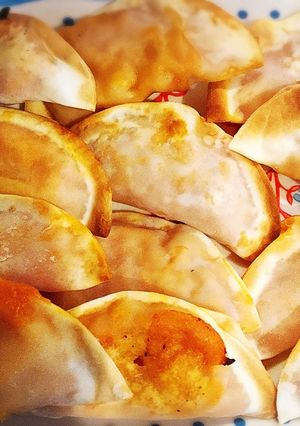 簡単ヘルシー餃子の皮でミニピザ風-レシピのメイン写真