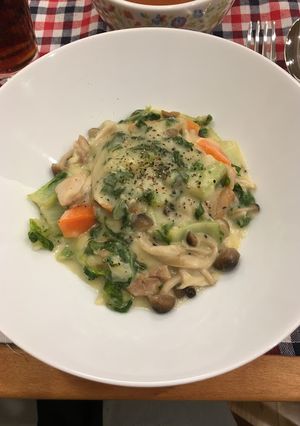 ＊鶏肉と白菜のクリーム煮＊-レシピのメイン写真