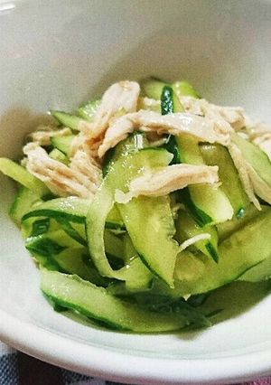 キュウリとささ身の和え物-レシピのメイン写真