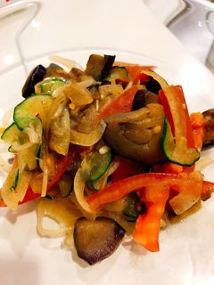 玉ねぎたっぷり♡ナスのまぜまぜサラダ-レシピのメイン写真