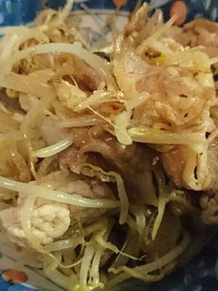 豚肉もやし炒め-レシピのメイン写真