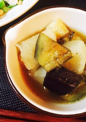 あと一品に＊ほっこりカブと茄子の揚げ煮-レシピのメイン写真