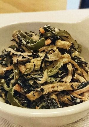 ひじきと油揚げのマヨ和え-レシピのメイン写真